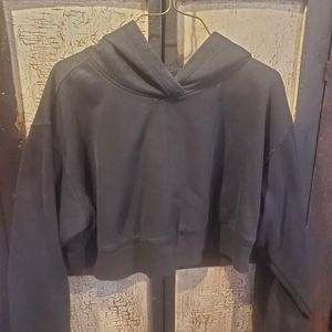 Free people cropped sweatshirt